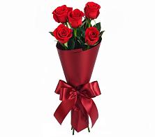 Букет 5 Красных роз Эдлесс Лав в Ферме