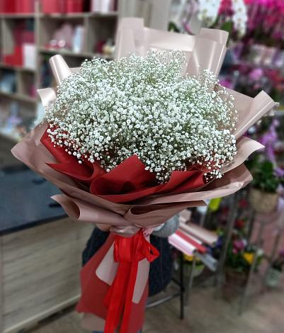 Букет цветов из: Гипсофила в Ферме