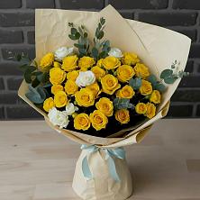 Букет цветов из:  Розы в Ферме