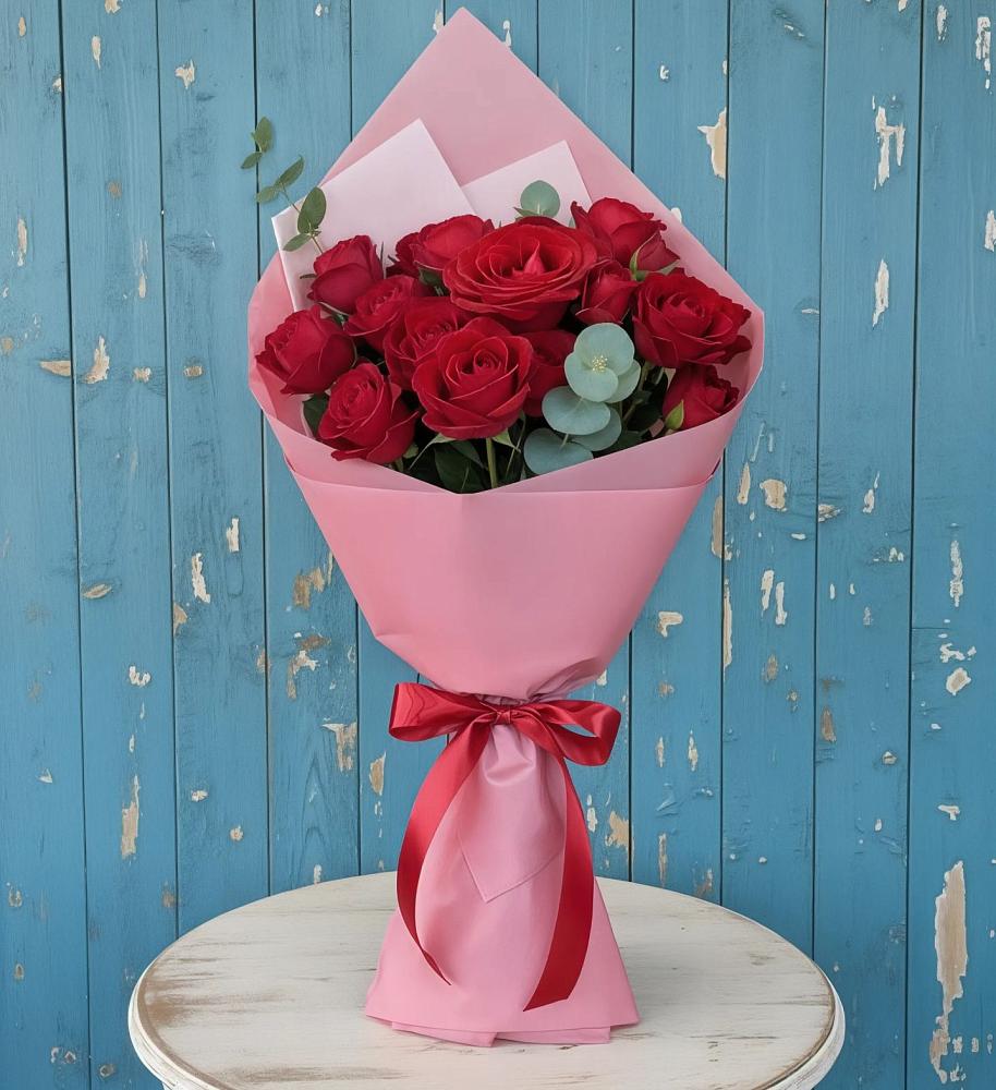 Букет цветов из: Розы в Ферме