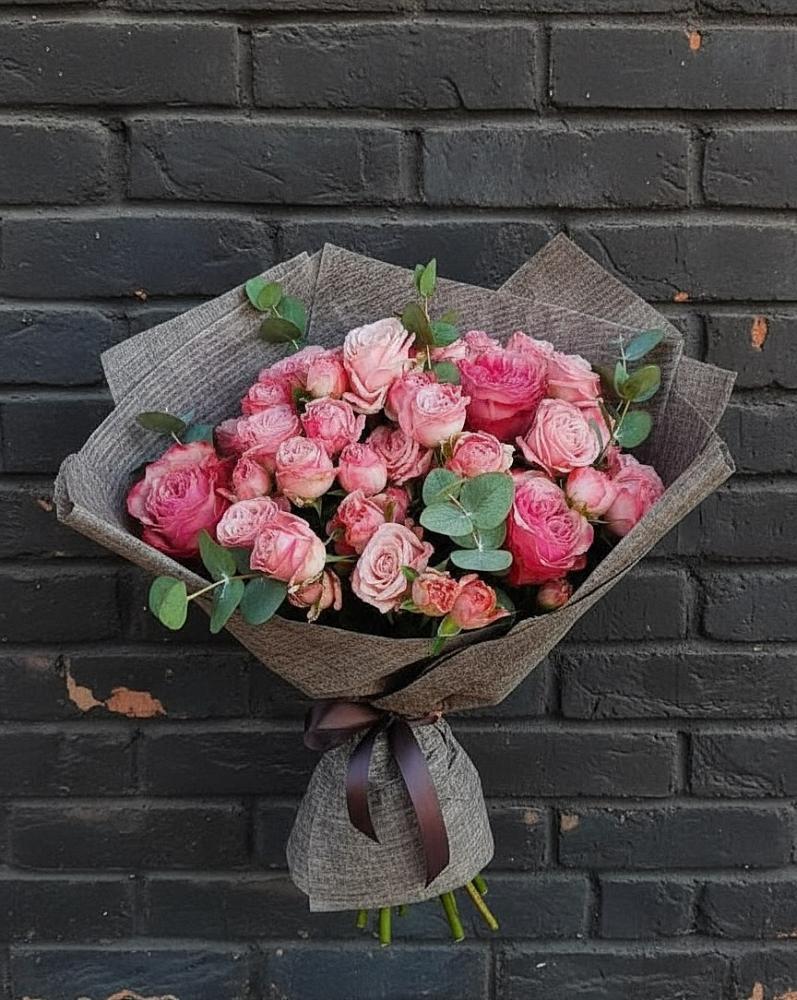 Букет цветов из: Розы в Ферме