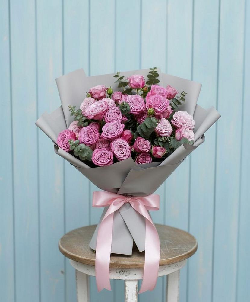 Букет цветов из: Розы в Ферме