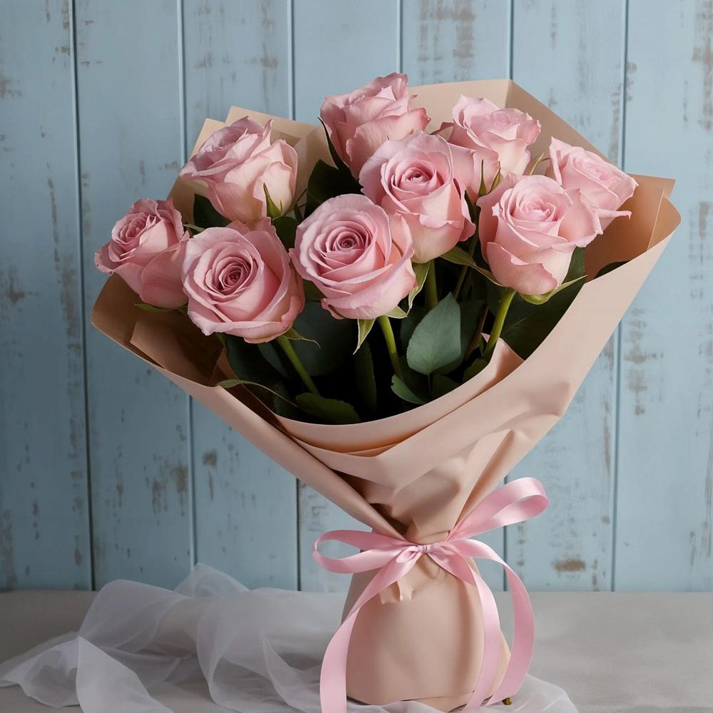 Букет цветов из: Розы в Ферме