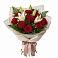 Букет цветов из: Лилии и Розы в Ферме