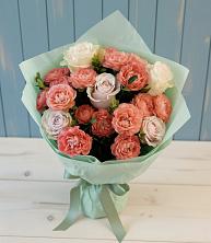 Букет цветов из:  Розы в Ферме
