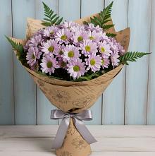 Букет цветов из:  Хризантемы #REPLACE_PRED# Ферме