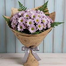 Букет цветов из:  Хризантемы в Ферме