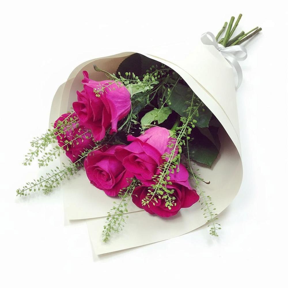 Букет цветов из: Розы в Ферме