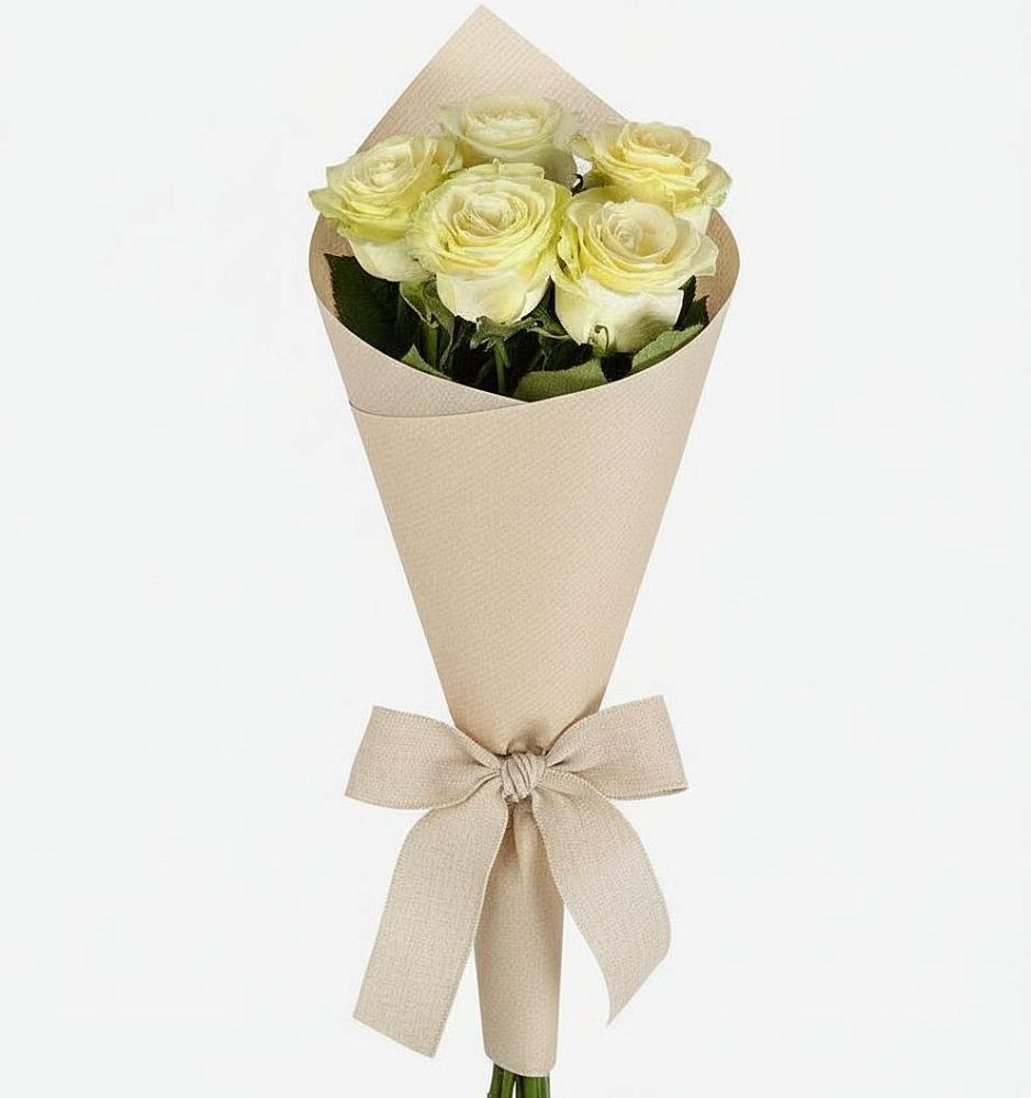 Букет цветов из: Розы в Ферме