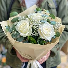 Букет цветов из:  Розы в Ферме