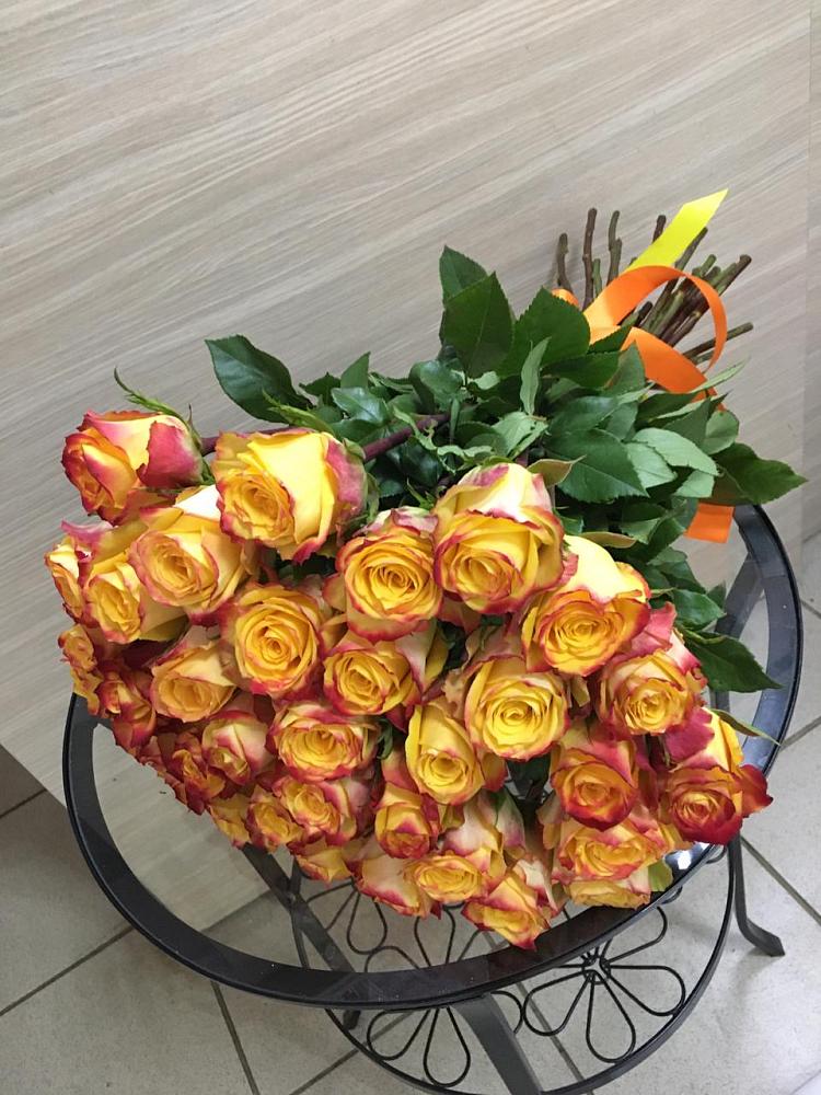 Букет Желтые розы в Ферме