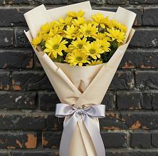 Букет цветов из:  Хризантемы в Ферме