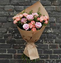 Букет цветов из:  Розы в Ферме