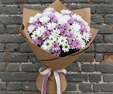 Букет цветов из:  Хризантемы в Ферме