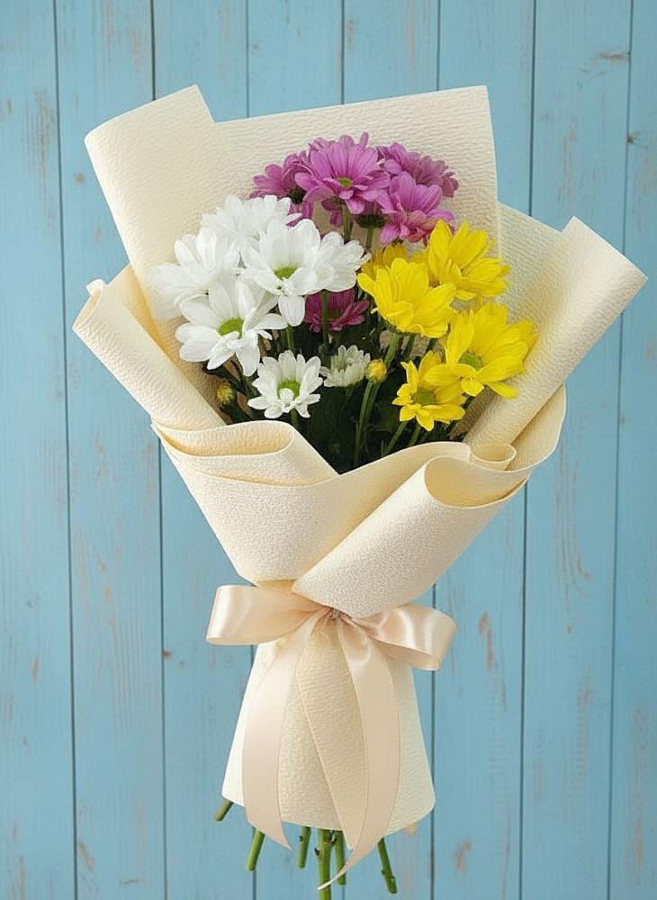 Букет цветов из: Хризантемы в Ферме