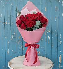 Букет цветов из:  Розы в Ферме