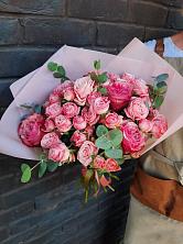 Букет цветов из:  Розы в Ферме