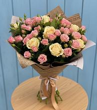 Букет цветов из:  Розы в Ферме