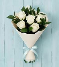 Букет цветов из:  Розы в Ферме