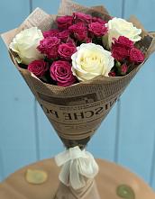 Букет цветов из:  Розы в Ферме