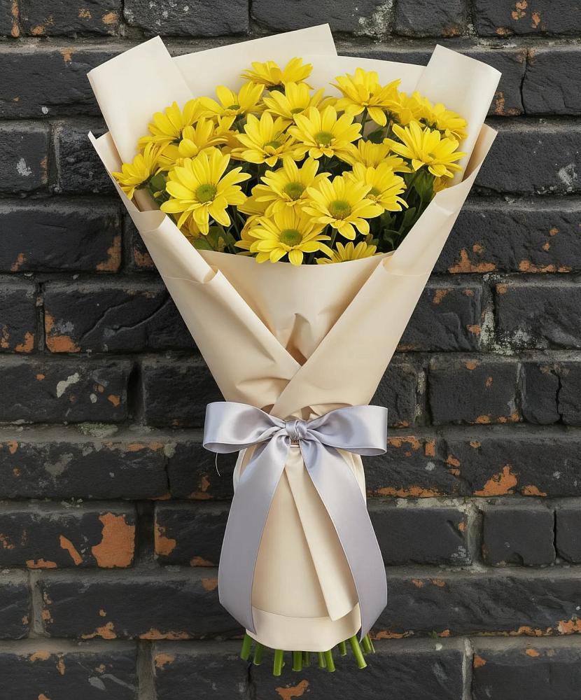 Букет цветов из: Хризантемы в Ферме