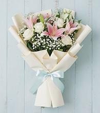 Букет цветов из:  Лилии в Ферме
