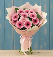 Букет цветов из:  Герберы в Ферме
