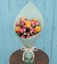 Букет цветов из:  Розы в Ферме